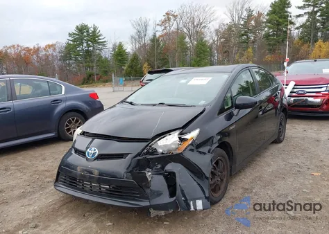 2012 Toyota Prius Two from USA, damaged, VIN JTDKN3DU0C5459299